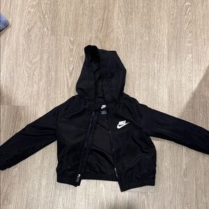 Nike Black Zip-Up Hoodie
